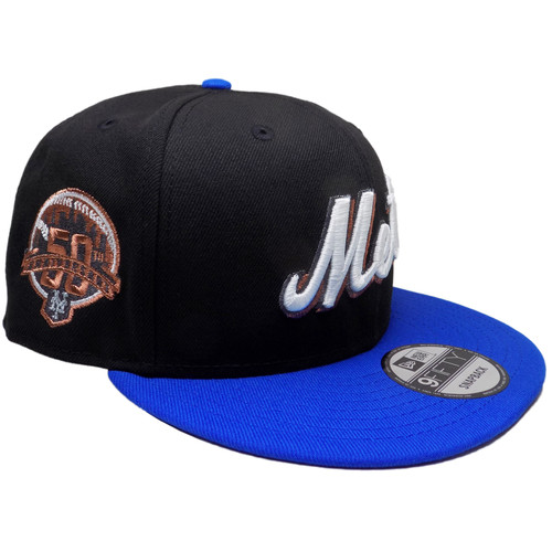 New York Mets 'Gothic' Custom New Era 9Fifty Snapback - Black, Royal, Copper