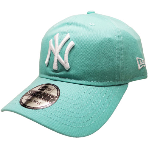 New York Yankees Custom New Era 9Twenty Adjustable - Mint Green, White