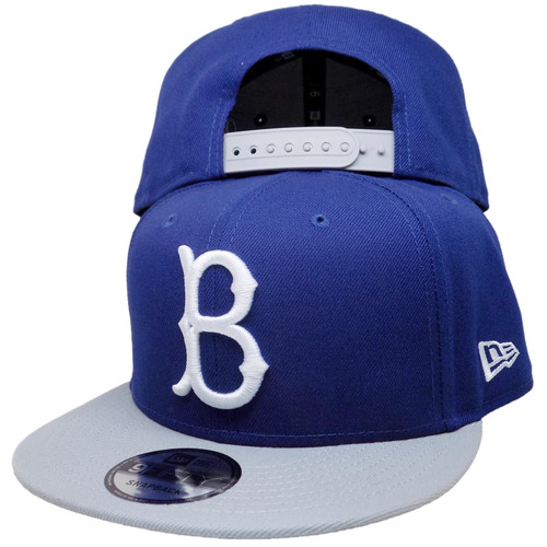 Brooklyn Dodgers New Era 24 Evergreen 9Fifty Snapback - Royal, Gray, White
