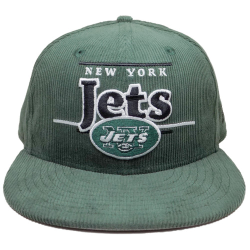 New York Jets New Era Throwback Display Snapback - Green, Black, White