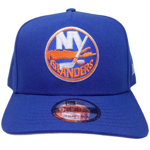 New York Islanders New Era NHL A-Frame 9Fifty Snapback - Royal, Orange, White