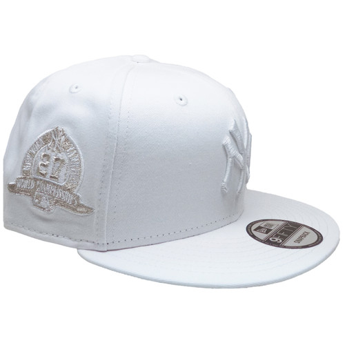 New York Yankees 27x Champs Custom New Era 9Fifty Snapback - All White