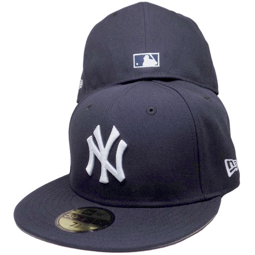 New York Yankees 2000 WS Custom New Era 59Fifty Fitted - Navy, Gray, White