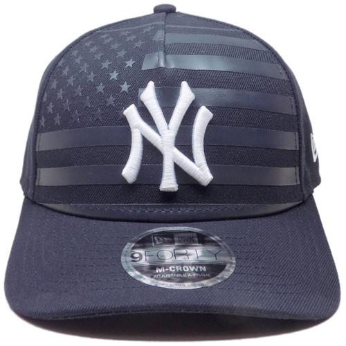 New York Yankees New Era American Flag 940AF Snapback- Navy, White