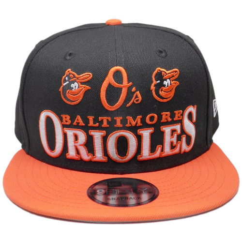 Baltimore Orioles New Era Archive 9Fifty Snapback - Black, Orange, White