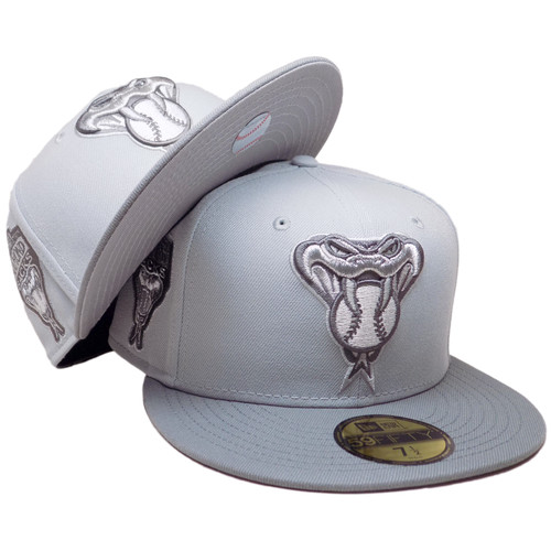 Eye of Horus Custom New Era 59Fifty Fitted - Gray, Graphite, Glow