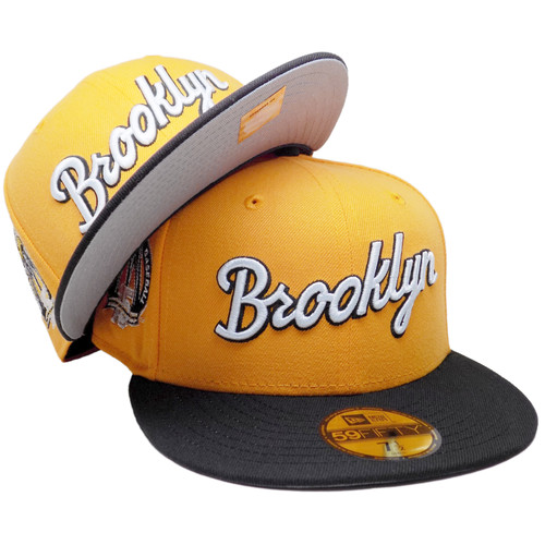 Brooklyn Cyclones 15 Season Custom New Era 59Fifty Fitted - Gold, Black, White Brooklyn Cyclones 15 Season Custom New Era 59Fifty Fitted - Gold, Black, White