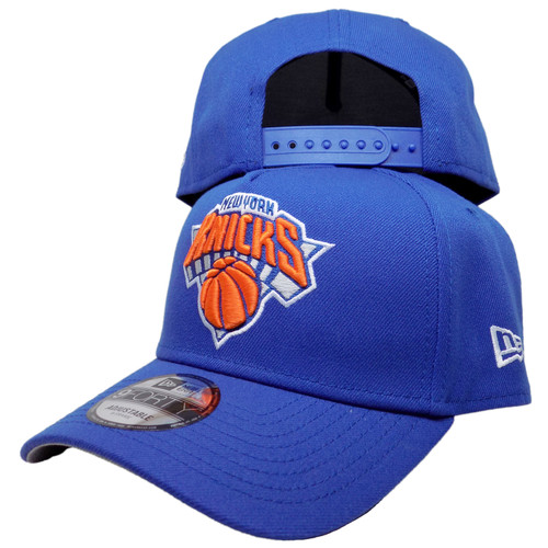 New York Knicks New Era 9Fifty A-Frame Snapback Hat - Royal Blue, Orange, White New York Knicks New Era 9Fifty A-Frame Snapback Hat - Royal Blue, Orange, White