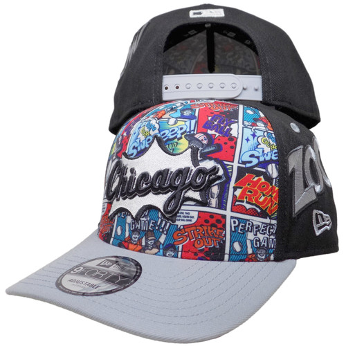 Chicago White Sox New Era Players Weekend 9Forty Snapback - Black, Gray, Multi