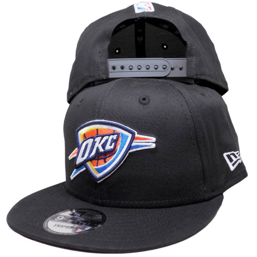 Oklahoma City Thunder New Era Basic 9Fifty Snapback - Black, Orange, Blue Oklahoma City Thunder New Era Basic 9Fifty Snapback - Black, Orange, Blue