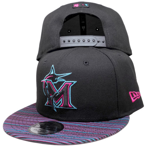 Miami Marlins New Era 2025 City Connect 9Fifty Snapback - Black, Teal, Pink Miami Marlins New Era 2025 City Connect 9Fifty Snapback - Black, Teal, Pink