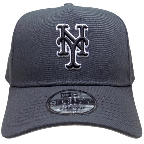 New York Mets New Era City Connect 9Forty AF Snapback - Graphite, Black, White