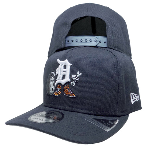 Detroit Tigers New Era Cartoon Edition 9Fifty AF Snapback - Navy, White, Orange Detroit Tigers New Era Cartoon Edition 9Fifty AF Snapback - Navy, White, Orange