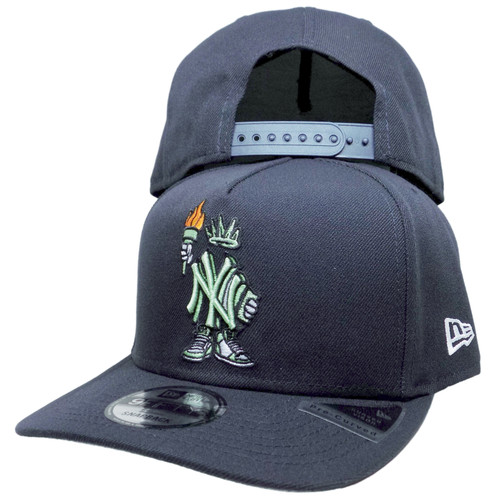 New York Yankees New Era Cartoon Edition 9Fifty Snapback - Navy, Green, Orange New York Yankees New Era Cartoon Edition 9Fifty Snapback - Navy, Green, Orange