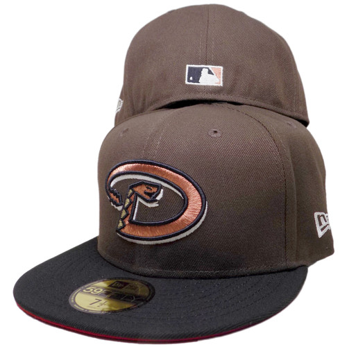 Arizona Diamondbacks 98 Inaug. Custom NE 59Fifty Fitted - Brown, Black, Copper