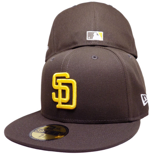 San Diego Padres 40th Ann. Custom New Era 59Fifty Fitted - Brown, Gold, White