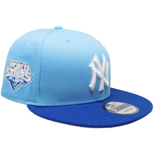 New York Yankees 2009 WS Custom New Era Snapback - Sky Blue, Royal, Silver