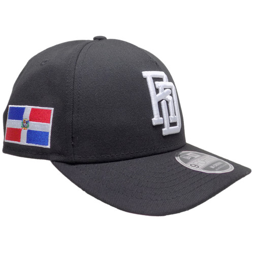 Dominican Republic 2026 WBC NE 9Forty MC AF Snapback - Black, White, Multi