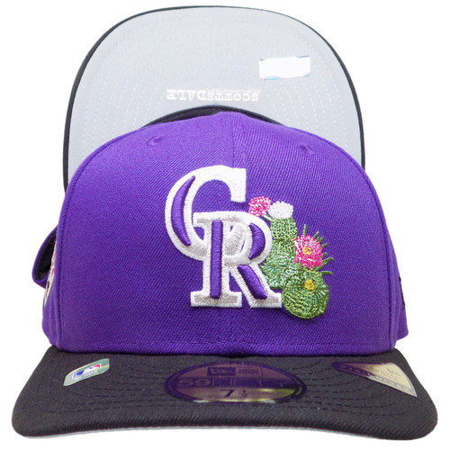 Colorado Rockies 2026 Spring Training 59Fifty Fitted - Purple, Black, Multi