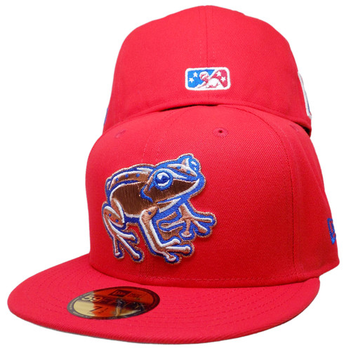Lehigh Valley Coquis Custom New Era 59Fifty Fitted - Red, Copper, Royal
