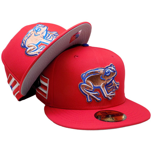 Lehigh Valley Coquis Custom New Era 59Fifty Fitted - Red, Copper, Royal