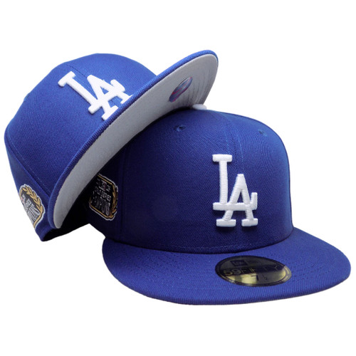 Los Angeles Dodgers 2025 WS Champions 59Fifty Fitted - Royal, White, Gold