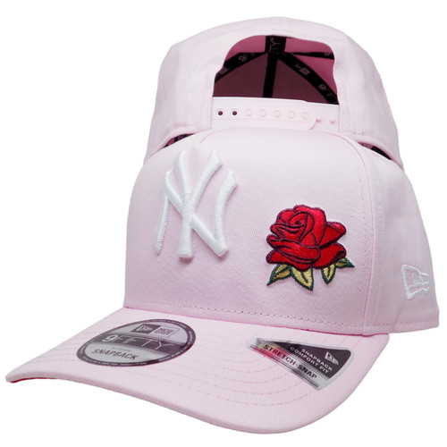 New York Yankees 2009 WS Rose Custom AF Snapback - Pink, White, Red