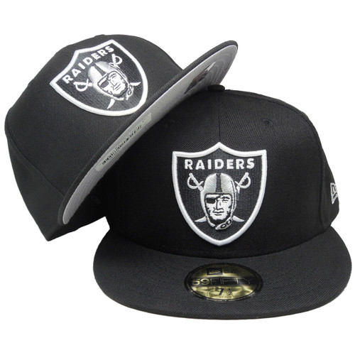 raiders hat black