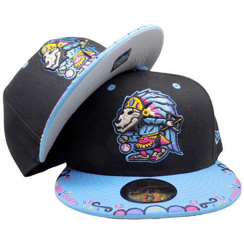 El Paso Chihuahuas MiLB COPA26 New Era 59Fifty Fitted - Black, Sky, Multi