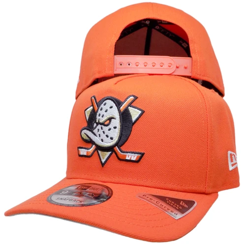 Anaheim Ducks New Era NHL 9Fifty AF Snapback - Orange, Black, Gold