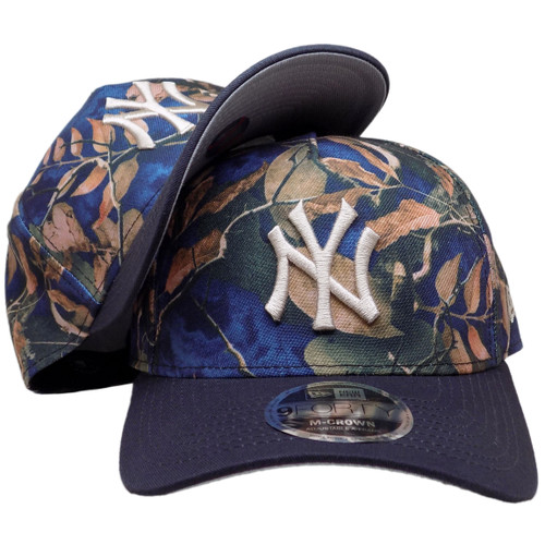 New York Yankees New Era Leaves 9Forty MC AF Snapback - Navy, Multi