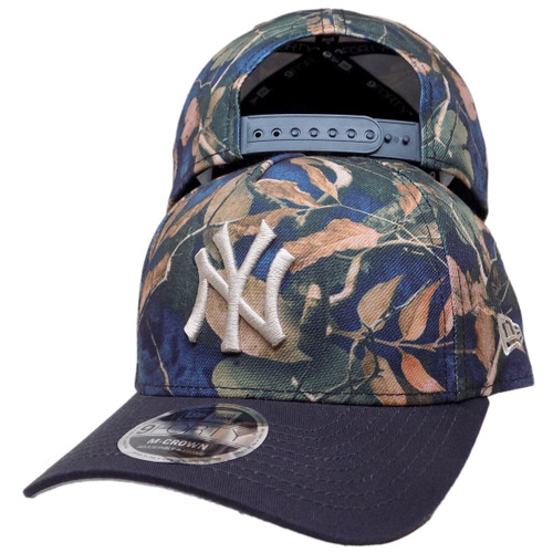 New York Yankees New Era Leaves 9Forty MC AF Snapback - Navy, Multi