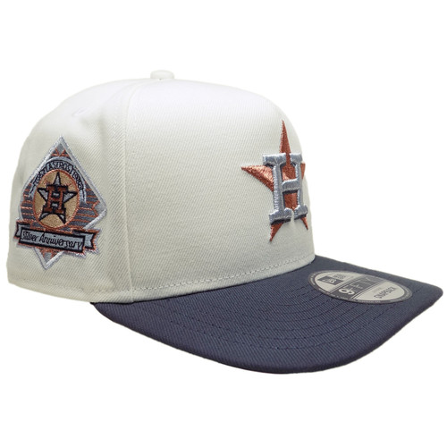 Houston Astros 25 Ann. Custom 9Fifty AF Snapback - Cream, Graphite, Copper