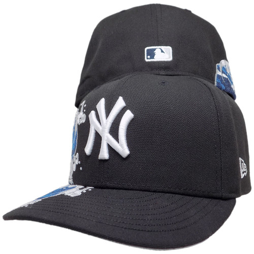 New York Yankees New Era VisSurf 59Fifty Fitted - Black, Blue, White