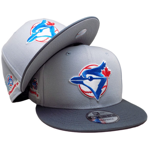 Toronto Blue Jays 10 Ann. Custom 9Fifty Snapback - Gray, Graphite, Royal