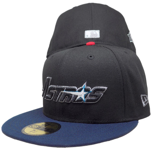 Houston Astros 2022 Champs Custom New Era 59Fifty Fitted - Black, Navy, Iris