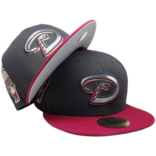 Arizona Diamondbacks Custom NE 59Fifty Fitted - Black, Burgundy, Copper