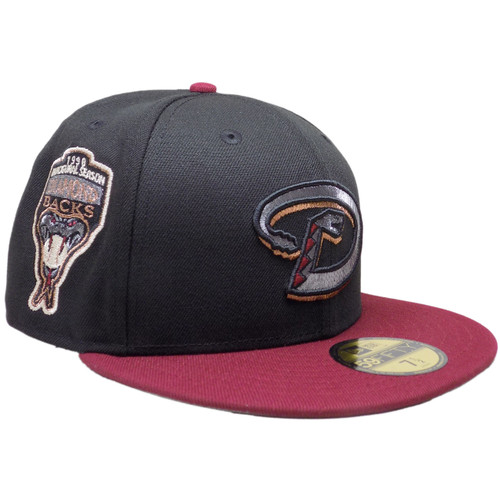 Arizona Diamondbacks Custom NE 59Fifty Fitted - Black, Burgundy, Copper