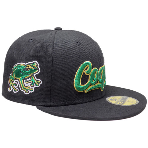 Lehigh Valley Coquis Custom New Era 59Fifty Fitted - Black, Green, Red