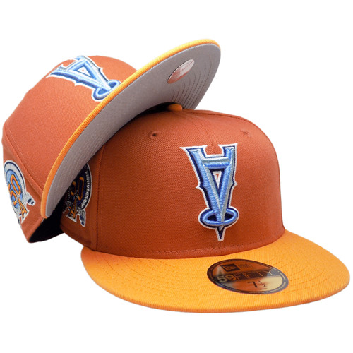 Anaheim Angels 'Aang' Custom New Era 59Fifty Fitted - Orange, Gold, Blue