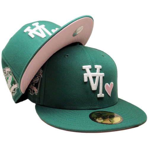 LA Dodgers 40th Ann. Custom New Era 59Fifty Fitted - Green, Pink