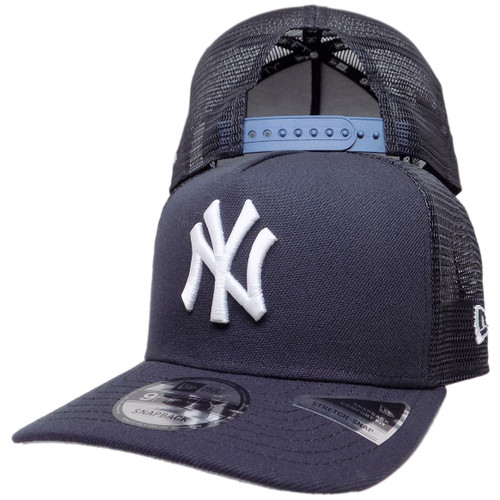 New York Yankees 09 WS Custom 9Fifty A-Frame Snapback - Navy, White, Gray