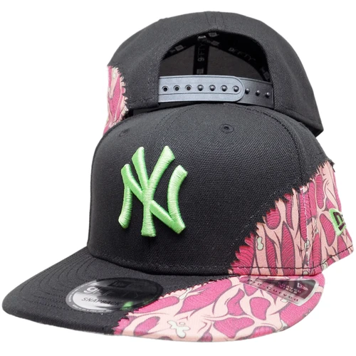 New York Yankees New Era 26 Halloween 9Fifty Snapback - Black, Lime, Mauve