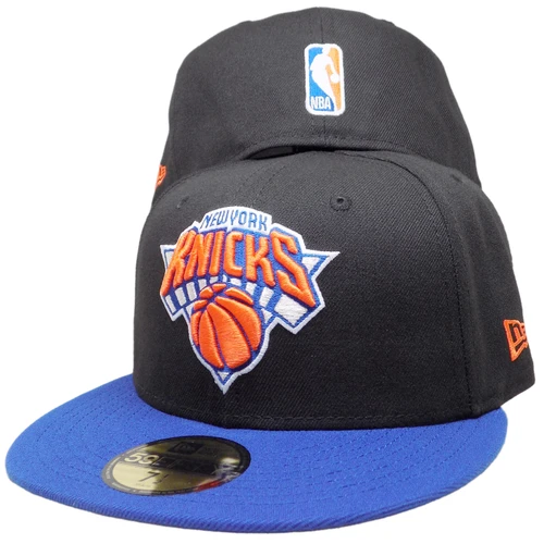 New York Knicks 26 Champs New Era 59Ffity Fitted - Black, Royal, Orange, Gold