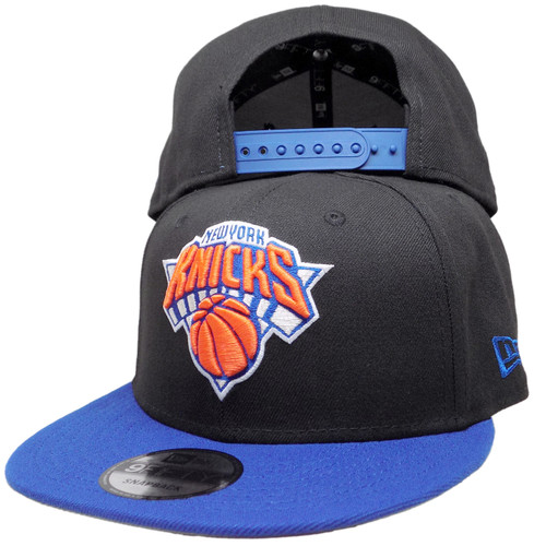 New York Knicks 26 Champs New Era 9Ffity Snapback - Black, Orange, Royal