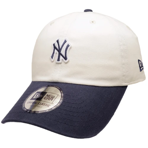 New York Yankees 2T Micro Casual Classic Adjustable - Cream, Navy, White