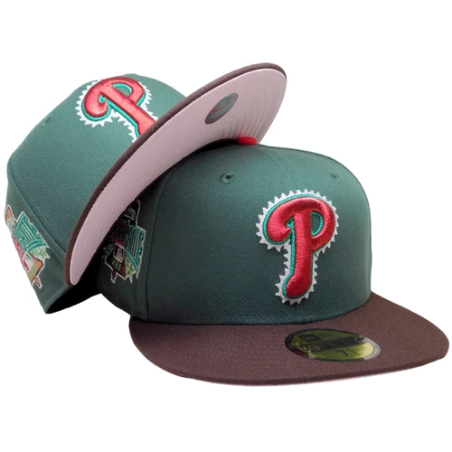 Phillies Monster Plant Custom 1996 ASG 59FIFTY Fitted – Green, Brown, Red