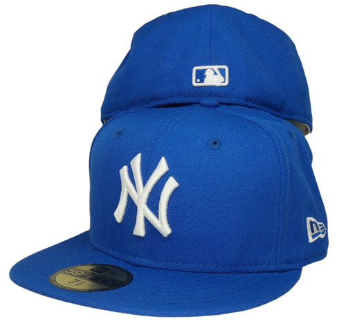 blue yankee fitted