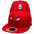Chicago Bulls New Era KIDS 59Fifty Basic Fitted - Red, Black, White