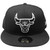 Chicago Bulls New Era Basic BOW 59Fifty Fitted - Black, White